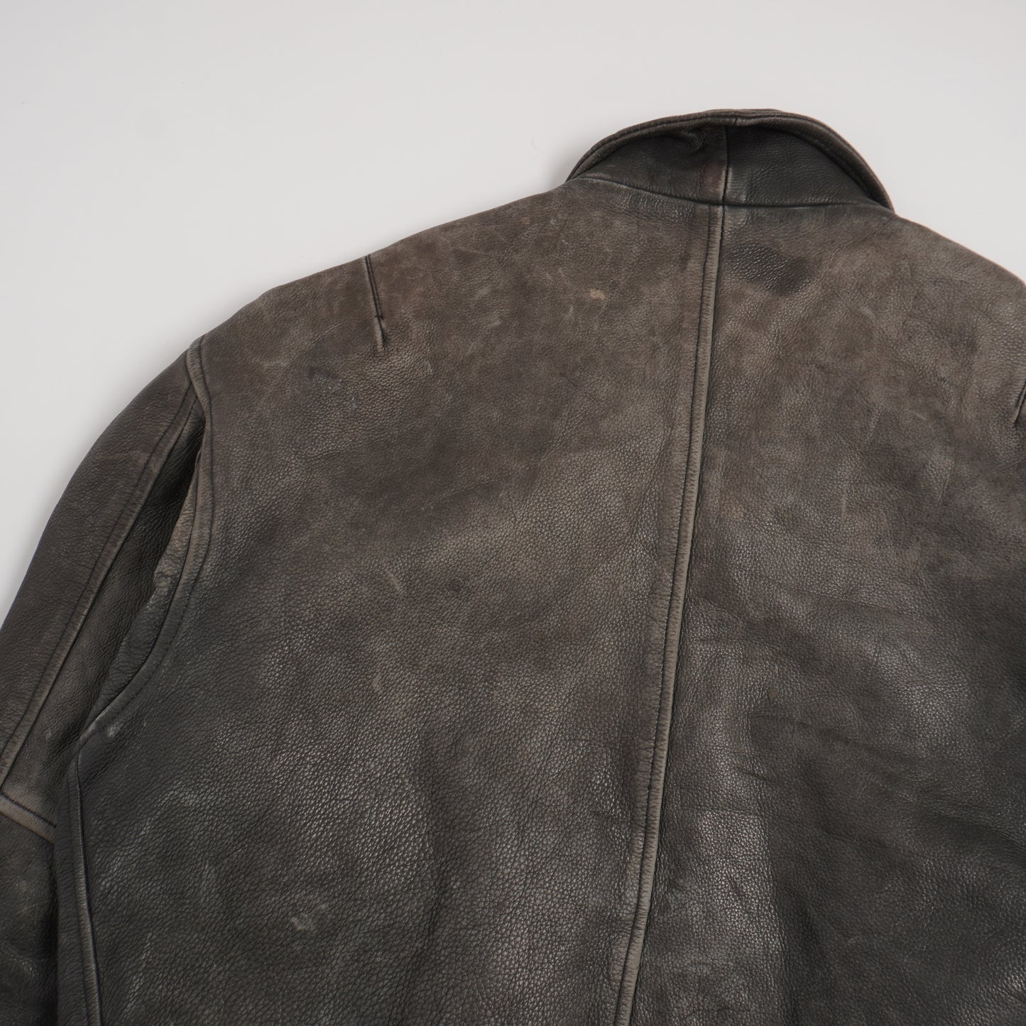 1990s ''RED SKINS'' LEATHER JACKET - L