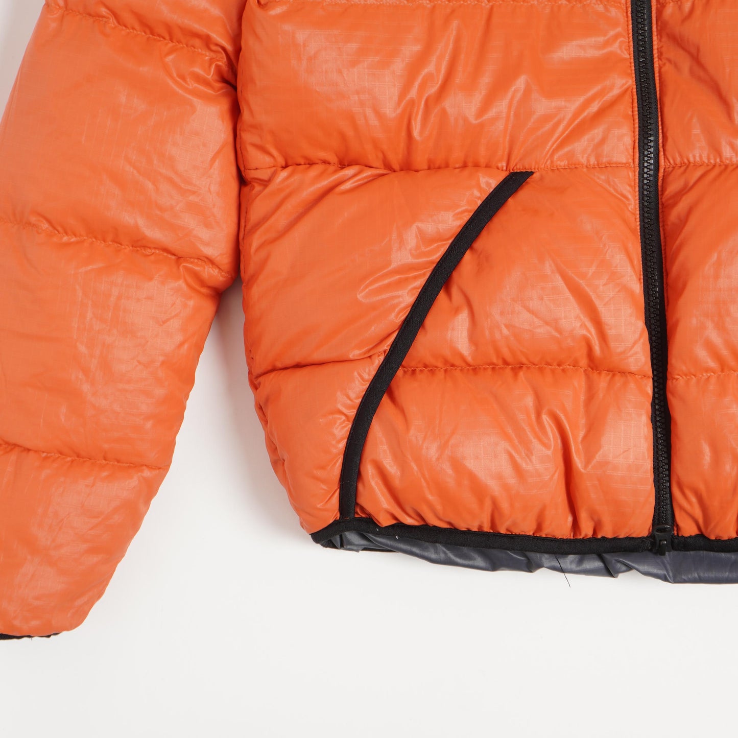 1990s REVERSIBLE PUFFER DOWN JACKET - L