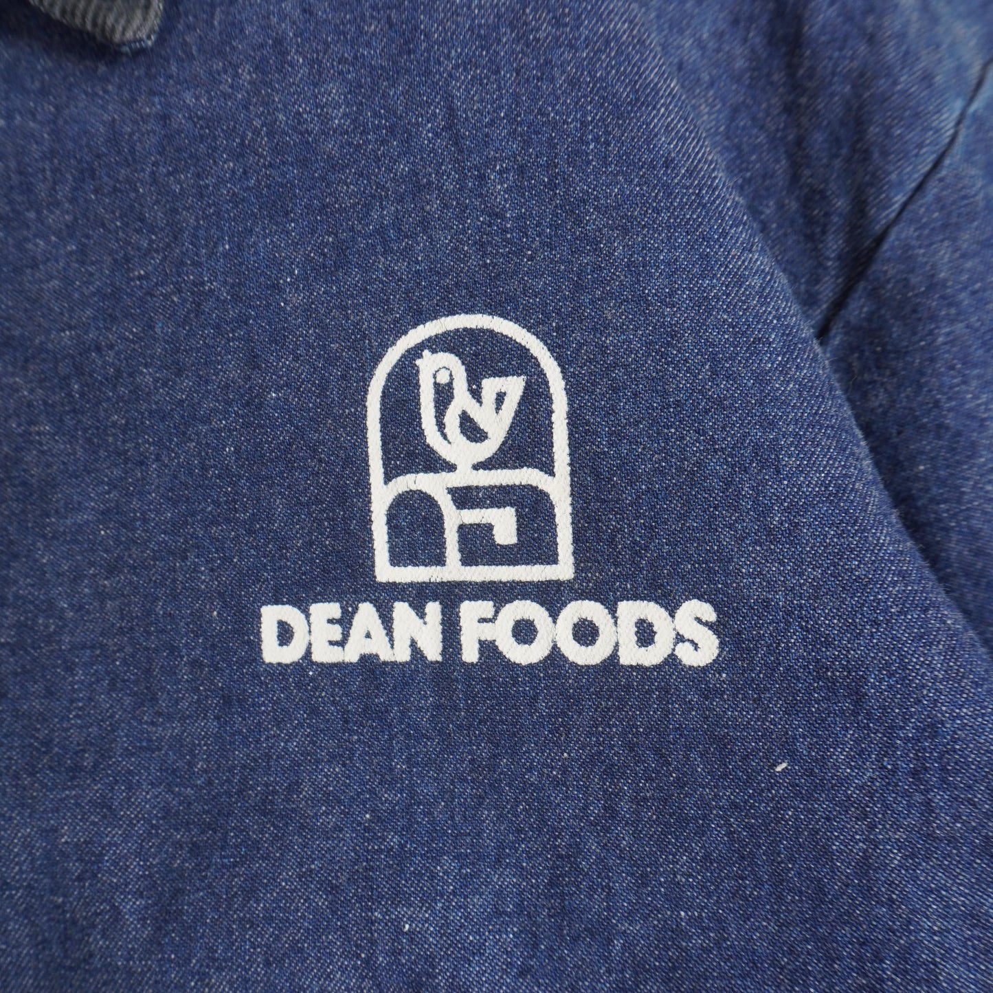 1980s DEAN FOODS WORK JACKET - L