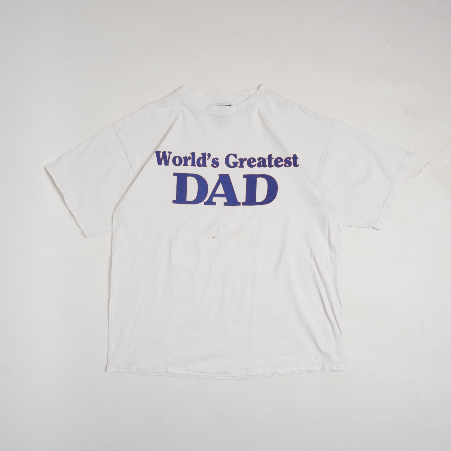 1980s WORLDS GREATEST DAD TSHIRT - XL